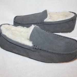 UGG KOOLABURRA MENS FUR SUEDE SLIPPERS GRAY